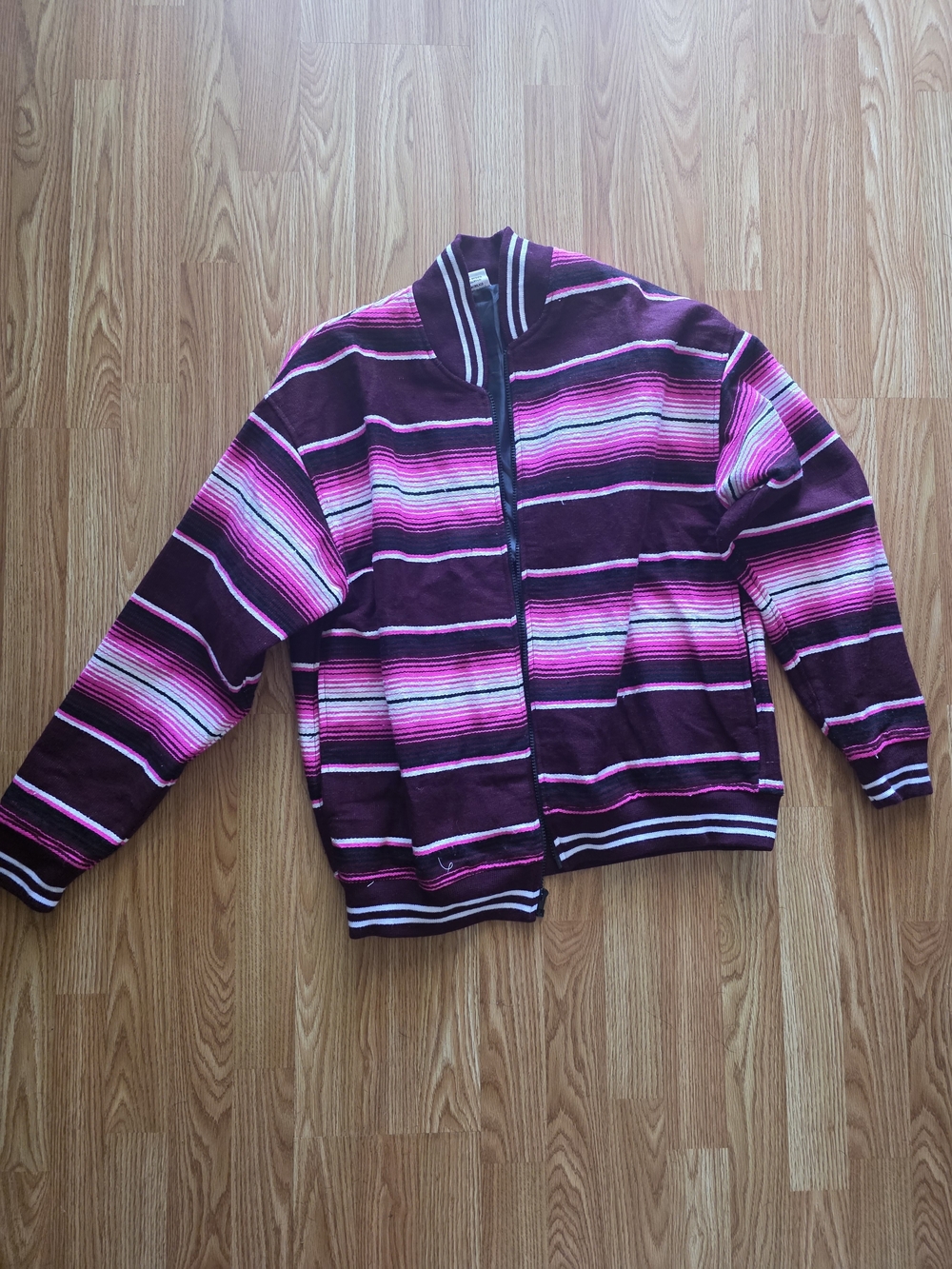 Womens Pink Sarape Jacket